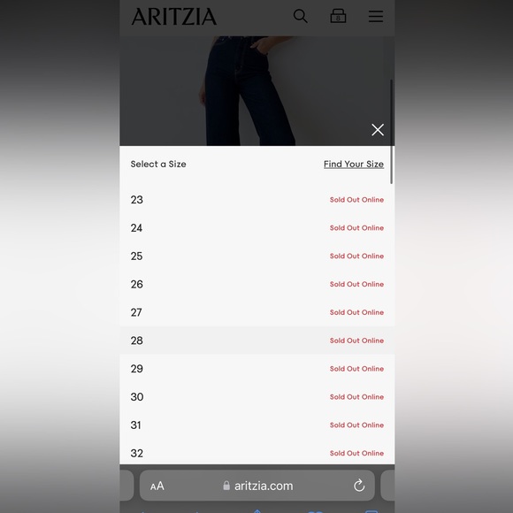 Brand New Aritzia Levi’s HIGH LOOSE Jeans - Picture 5 of 5